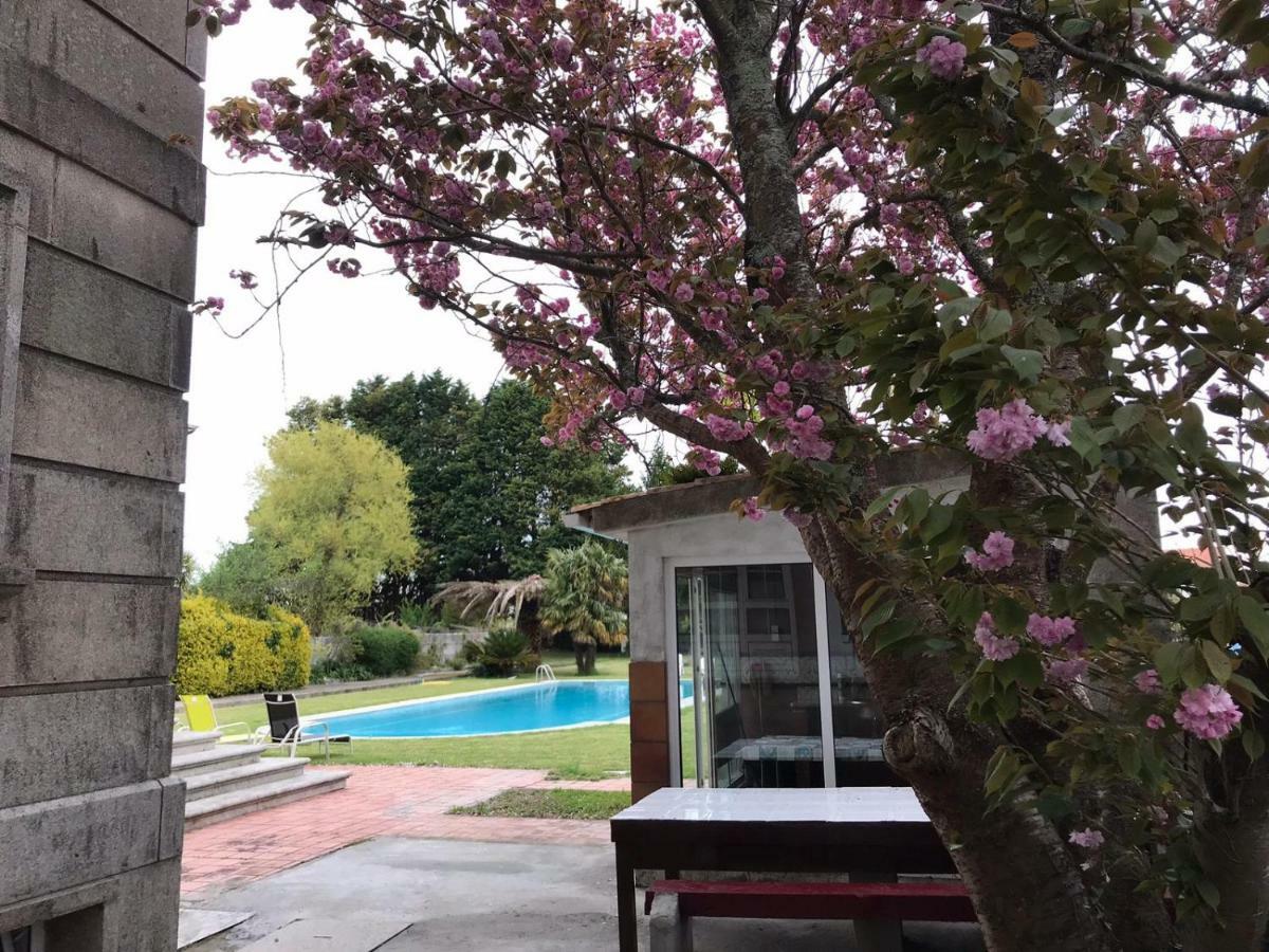 Villa Las Camelias Villanueva De Arosa Bagian luar foto